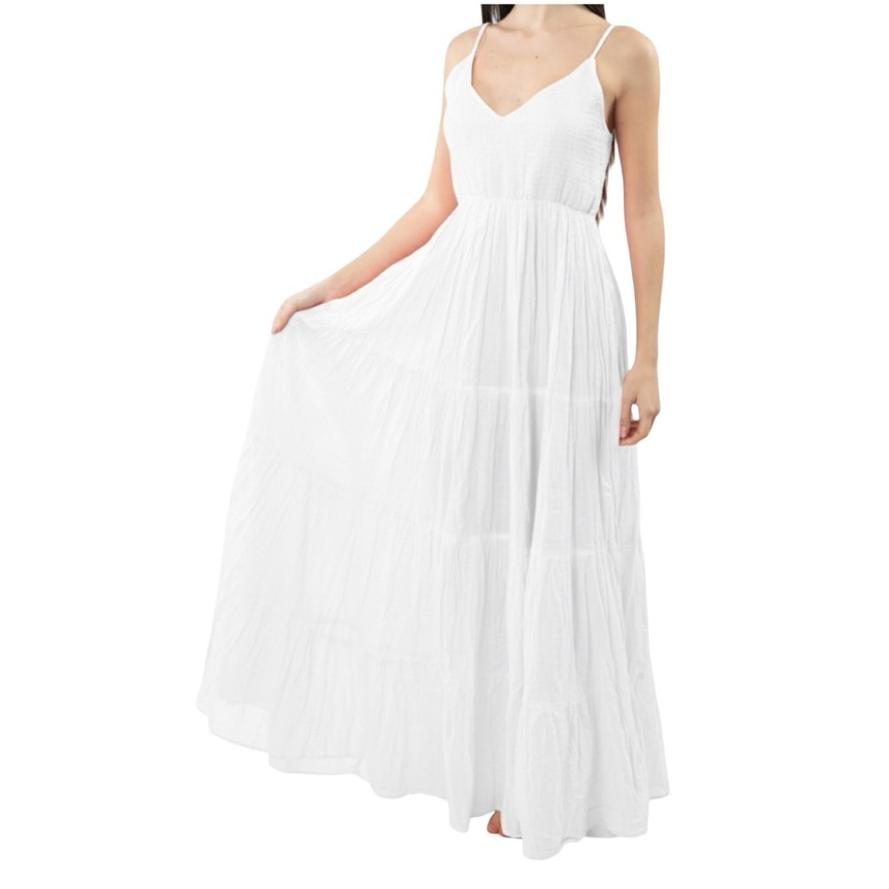 Antica Sartoria by Giacomo Cinque | Positano White Resort Dress (One Size) NWT